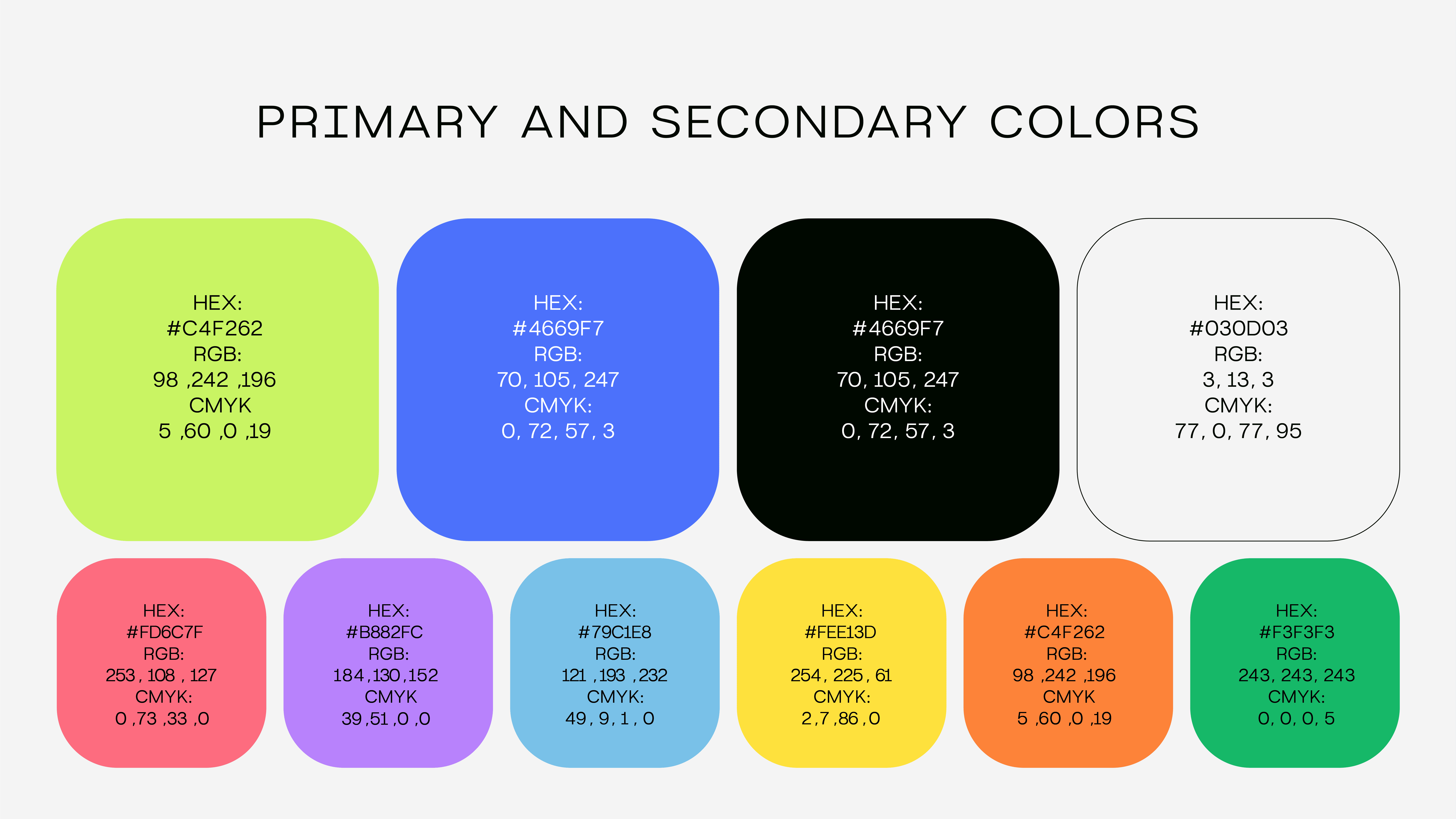Flowy brand elements